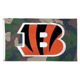 WinCraft Cincinnati Bengals 3' x 5' Camo 1-Sided Deluxe Flag