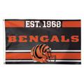 WinCraft Cincinnati Bengals 3' x 5' Established 1-Sided Deluxe Flag