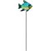 Rosecliff Heights Trost Fish 2 Piece Garden Stake Set Glass/Metal | 19.5 H x 7 W x 0.75 D in | Wayfair 7A8D4B479E7E4BB6858D6FF6A239D7B6