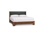 Copeland Furniture Sloane Platform Bed Wood and /Upholstered/Polyester in Gray | Wayfair 1-SLO-22-04-Graphite
