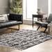 Gray 80 x 48 x 0.79 in Area Rug - Union Rustic Edington Striped Light Area Rug Polyester | 80 H x 48 W x 0.79 D in | Wayfair