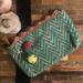 Anthropologie Bags | Anthropologie Woven Fruit Clutch | Color: Green | Size: 12 Inch X 9 Inch