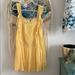 Free People Dresses | Free People Priscilla Woven Mini Dress | Color: Yellow | Size: S