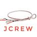 J. Crew Accessories | J Crew Nautical Woven Tie Belt With Tassels Os | Color: Blue/Red | Size: Os