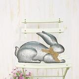 The Holiday Aisle® Metal Easter Bunny Decor(11.6") Metal | 18 H x 11.5 W x 1 D in | Wayfair 4ED5007A61534F3AA7D080A6468502F3