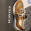 Coach Shoes | Coach Signature Shoes | Color: Brown/Cream | Size: 8