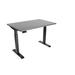 Inbox Zero Lift it Electric Height Adjustable Standing Desk Wood/Metal in Gray/Black | 48 W x 30 D in | Wayfair 68D32863DE104F569A1073CD626681EE