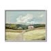 August Grove® Road Leading Home Landscape by Ziwei Li - Graphic Art on Canvas in Green | 11 H x 14 W x 1.5 D in | Wayfair