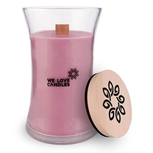 WE LOVE CANDLES – Duftkerze Basic – Fresh Lilak L 700g Kerzen