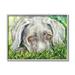 Winston Porter Weimaraner Puppy Dog Resting In Grass Canvas in Green | 11 H x 14 W x 1.5 D in | Wayfair 65260FD3A4AD462CAD9DBEF0CB5D733E