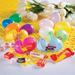 The Holiday Aisle® Pastel Candy-Filled Plastic Easter Eggs - 24 Pc. - Party Supplies - 24 Pieces Plastic | 3.5 H x 8 W x 8 D in | Wayfair