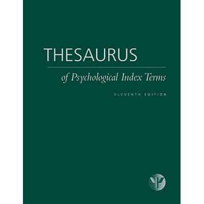 Thesaurus Of Psychological Index Terms(R)
