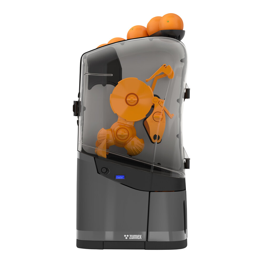 Zumex 04917 Minex Concrete Gray Compact Commercial Orange Juicer - 13 Oranges / Minute - 100-240V / 220-240V