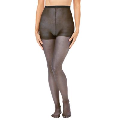 Women's Daysheer Pantyhose by Catherines in Off Black (Size C)