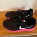 Nike Shoes | Nike Black And Pink Sneakers | Color: Black/Pink | Size: 6