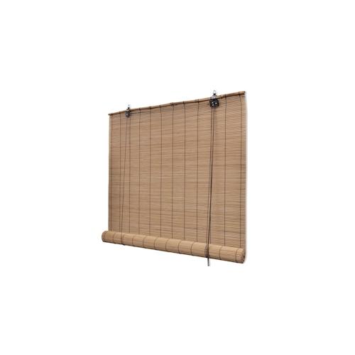 Braunes Bambusrollo 140 x 160 cm