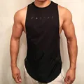 Maillot de corps de musculation pour hommes chemise de sport Stringer pré-été fitness