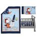 Bedtime Originals Astronaut Snoopy 4 Piece Toddler Bedding Set Polyester in Blue | Wayfair 2560104V