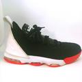 Nike Shoes | Nike Lebron 16 Xvi Gs “Bred” Basketball Shoes | Color: Black/Red | Size: 6bb