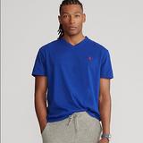 Polo By Ralph Lauren Shirts | Bnwt Men’s Blue Polo V Neck Tee | Color: Blue | Size: Xl