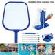 Aspirateur de piscine, Kit d'outils de nettoyage, Jet de nettoyage, tête avec filet pour piscine,