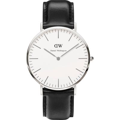 Daniel Wellington - Herrenuhr Edelstahl Herrenuhren 1 ct Schwarz