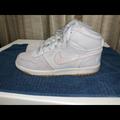 Nike Shoes | Nike Sb Dunk Hightops | Color: Silver | Size: 12