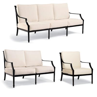 Grayson Tailored Furniture Covers - Seating, Sofa, Gray - Frontgate