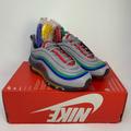 Nike Shoes | Nike Air Max 97 Qs "Nintendo 64" | Color: Gray/Red | Size: 4