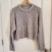 American Eagle Outfitters Sweaters | Aeo || Cropped Sweater | Color: Gray | Size: Xs