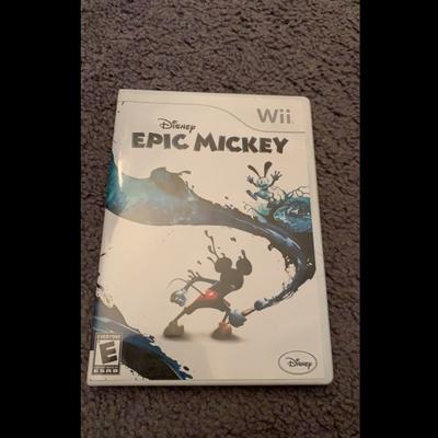 Disney Video Games & Consoles | Disney Epic Mickey Wii Game | Color: Cream/Tan | Size: Os