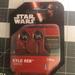 Disney Other | Kylo Ren Earbuds | Color: Brown/Black | Size: 4”X5”