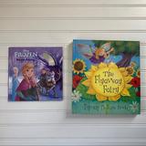 Disney Other | Frozen Read Along Book & Cd And Fairy Pop Up Book | Color: Tan/Gray | Size: Os