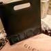 Gucci Bags | Gucci Bags|Xl Black Leather Tote |Ghost |Embossed | Color: Black/Red | Size: Os