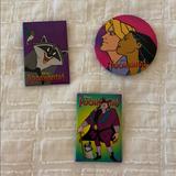 Disney Other | Authentic Pocahontas Movie Pins! | Color: Cream/Tan | Size: Os