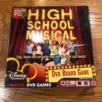 Disney Video Games & Consoles | High School Musical Dvd Board Game Disney | Color: Red | Size: Os