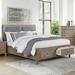 Foundry Select Newquay Low Profile Storage Platform Bed Metal in Brown | 50 H x 64.5 W x 86 D in | Wayfair E42B296DFBC24BDDAC919CB6598ECE62