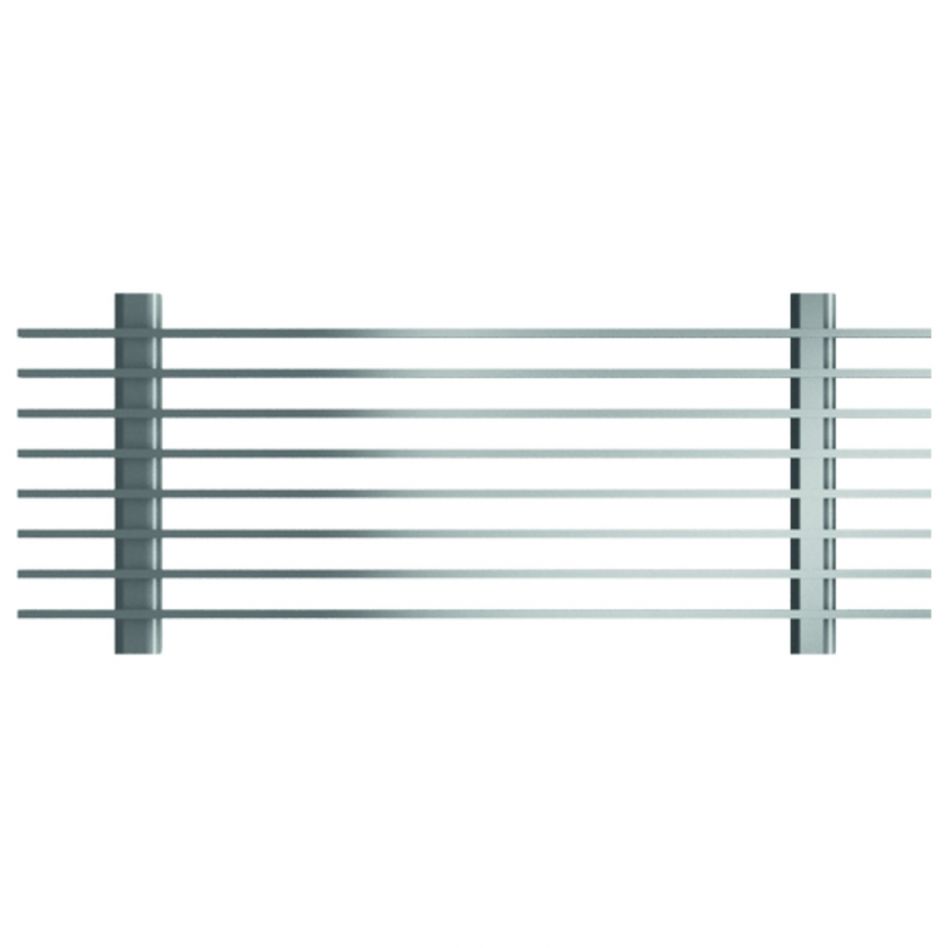 ACO Längsstegrost Längsstabrost für Lüftungskasten Edelstahl, 1500x150 mm, Längsstabrost Image