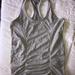 Athleta Tops | Athleta Ruche Tank Top | Color: Gray | Size: L