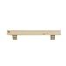 August Grove® Mulligan Fireplace Shelf Mantel, Wood in Brown | 6.5 H x 54 W x 8 D in | Wayfair F597234C0B9D426C8DFAFFB0FF7CC4C3