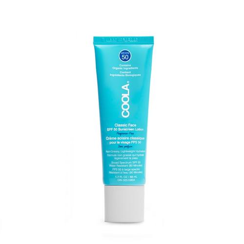 Coola - Classic SPF 50 Face Lotion Fragrance-Free Sonnenschutz 50 ml