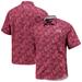 Men's Tommy Bahama Maroon Mississippi State Bulldogs Sport Jungle Shade Camp Button-Up Shirt