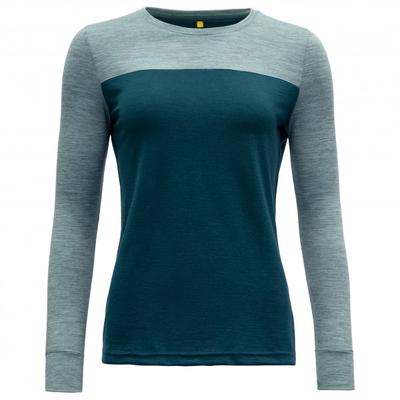 Devold - Women's Norang Shirt - Merinolongsleeve Gr S blau