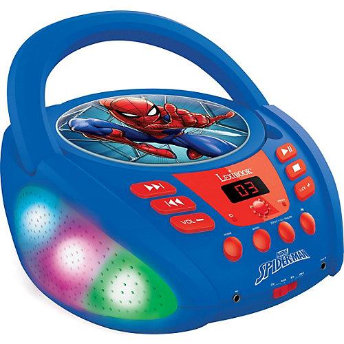 Spiderman - Bluetooth-CD-Player rot