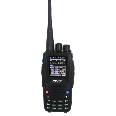 QYT KT-8R – radio portative Quad Band 136-174MHz 220-260MHz 400-480MHz 350-390MHz KT8RTwo way radio