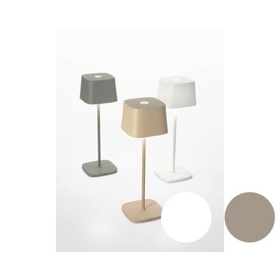 Zafferano »Ofelia Pro« LED-Tischleuchte dimmbar weiß