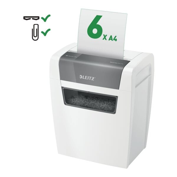 Leitz Aktenvernichter »IQ Home« P-4 weiß, 22x34.3x22.9 cm Image