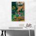 ARTCANVAS Landscape w/ Peacocks 1892 by Paul Gauguin - Wrapped Canvas Painting Print Canvas in Green | 26 H x 18 W x 1.5 D in | Wayfair