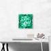 ARTCANVAS Emerald Princess Cut Diamond Jewel - Wrapped Canvas Graphic Art Print Canvas, Wood in Green | 12 H x 12 W x 0.75 D in | Wayfair