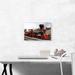 ARTCANVAS Red Gold Vintage Old Locomotive Steam Train - Wrapped Canvas Photograph Print Canvas, Wood in Black/Red | 12 H x 18 W x 1.5 D in | Wayfair